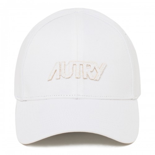 White Cotton Baseball Cap