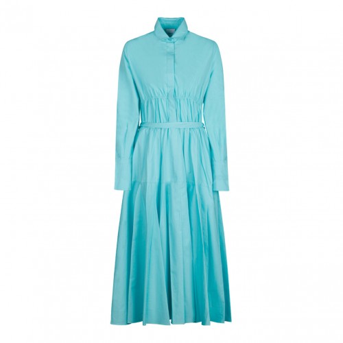 Mint Green Long Shirt Dress