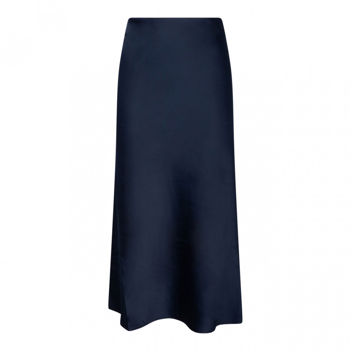 Dark Sapphire Midi Skirt