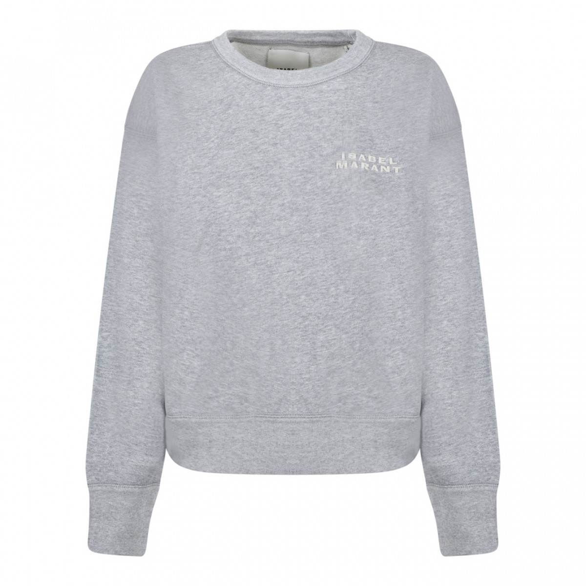 Grey Shad Logo Embroidered Sweatshirt