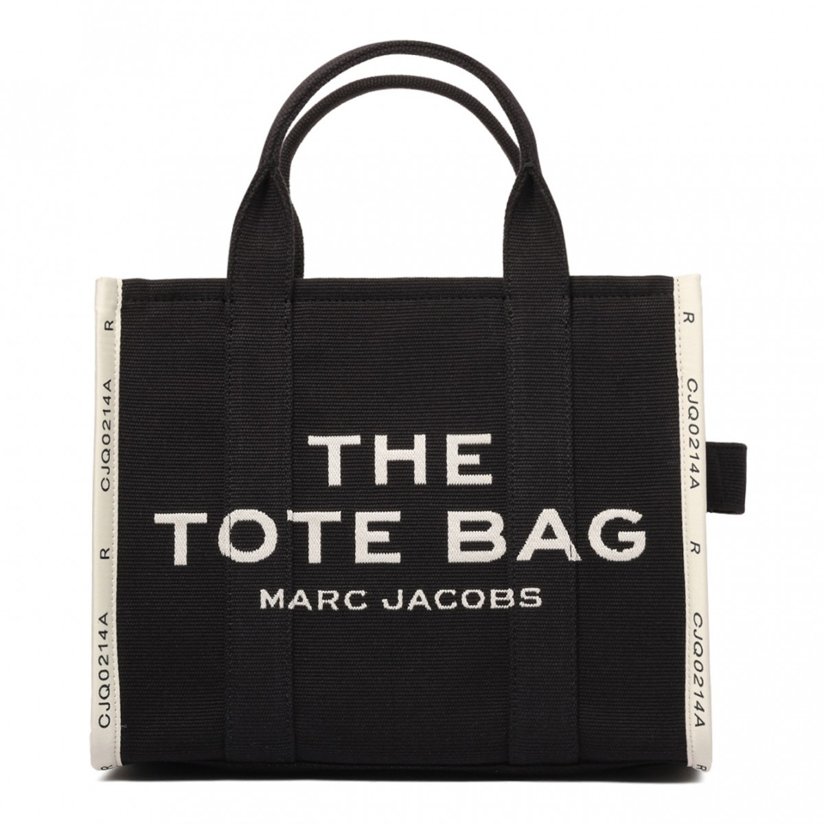 Black The Jacquard Small Tote Bag