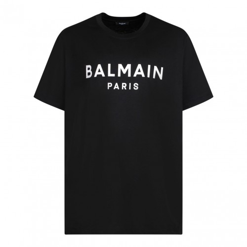 Black Logo Print T-Shirt