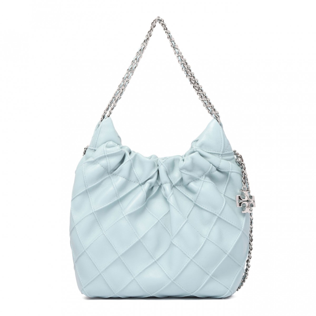 Light Blue Fleming Shoulder Bag