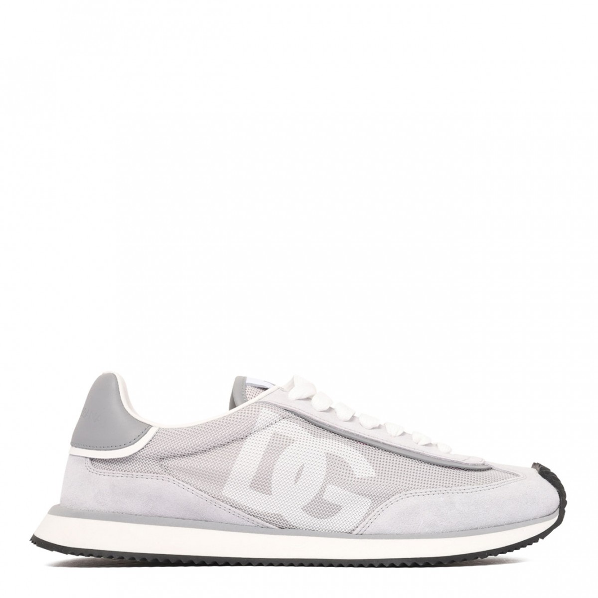 White And Grey DG Cushion Sneaker