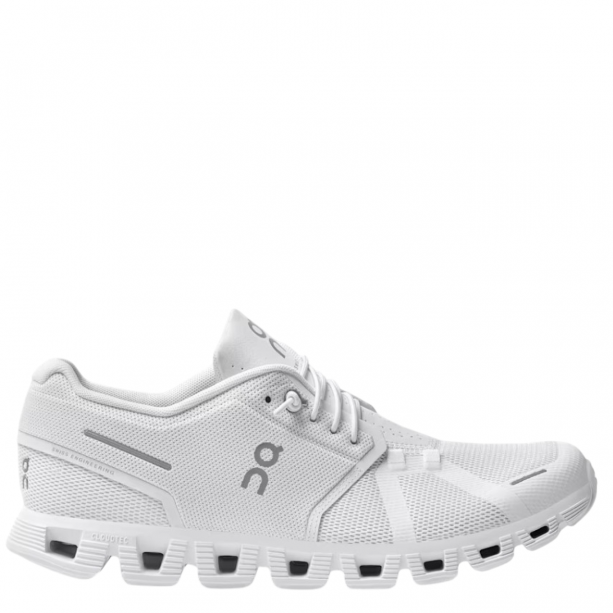 All White Cloud 5 Sneakers