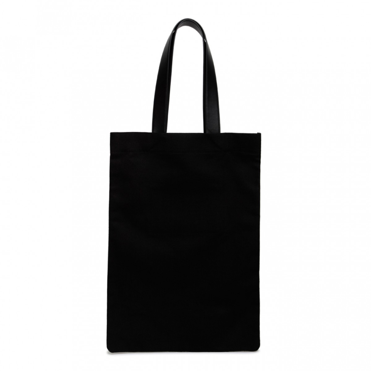 Jil Sander Black and White Logo-Print Tote Bag. | COLOGNESE 1882