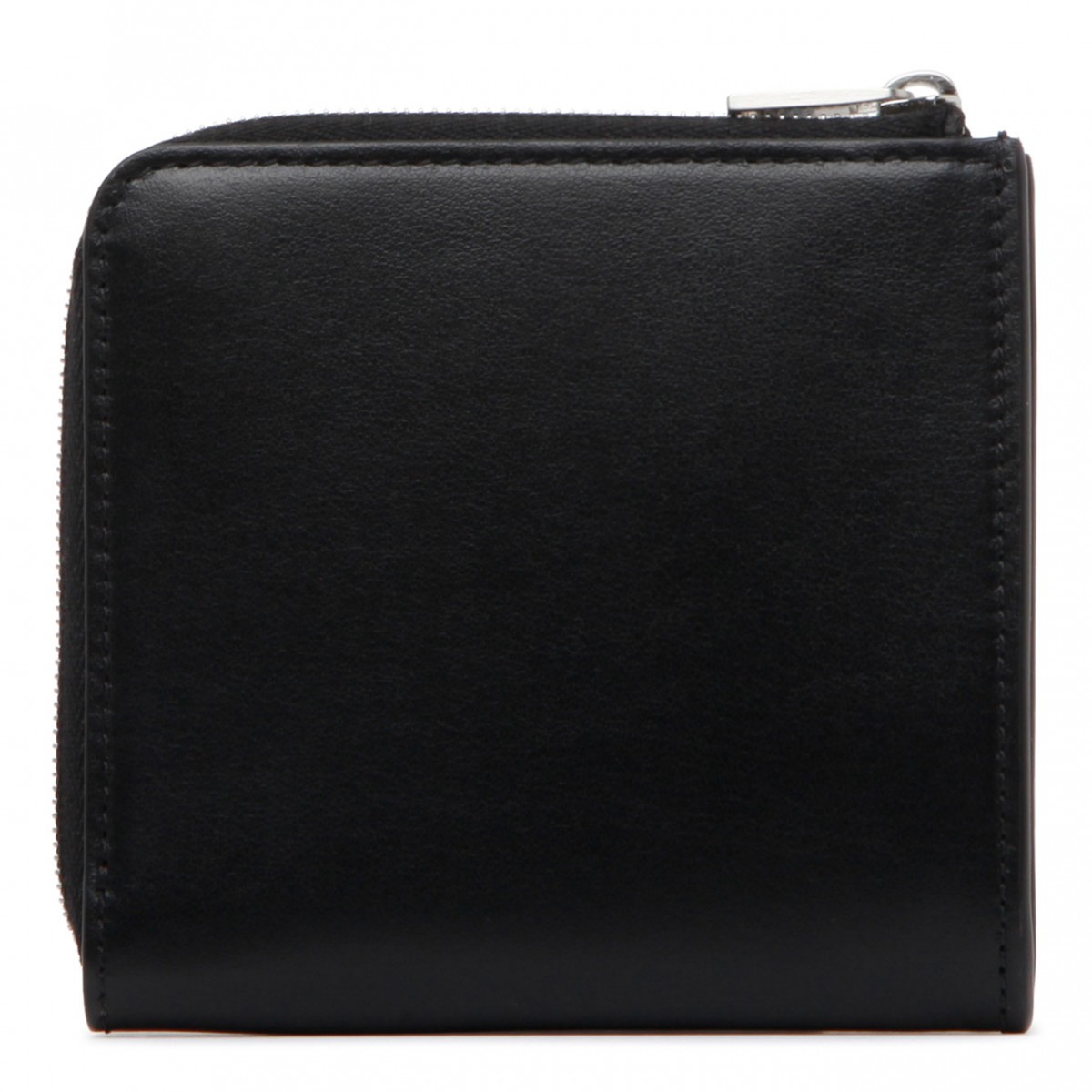 Black Calf Leather Single Compartment Wallet| COLOGNESE 1882