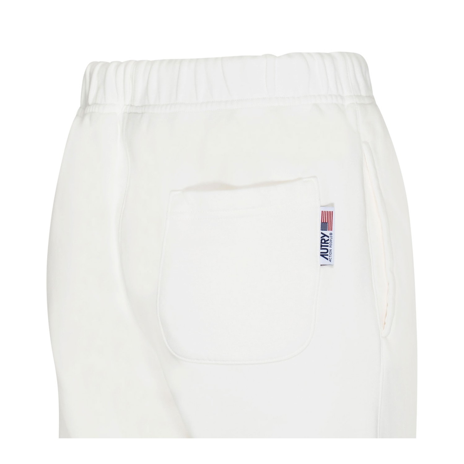 Autry Kids logo-print cotton trousers - White