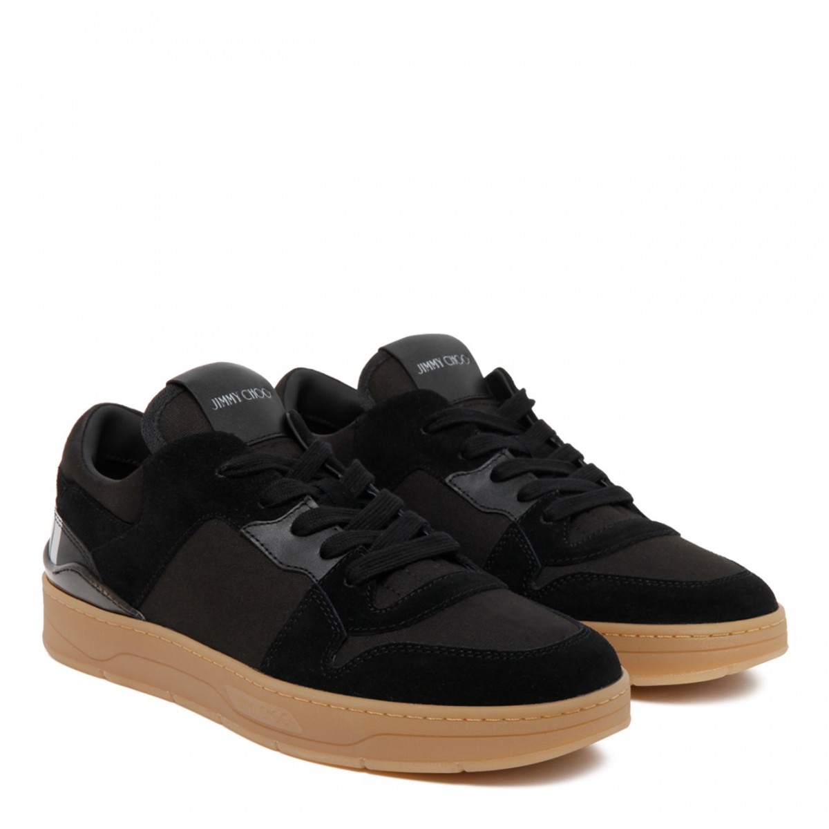 Jimmy choo sneakers on sale black