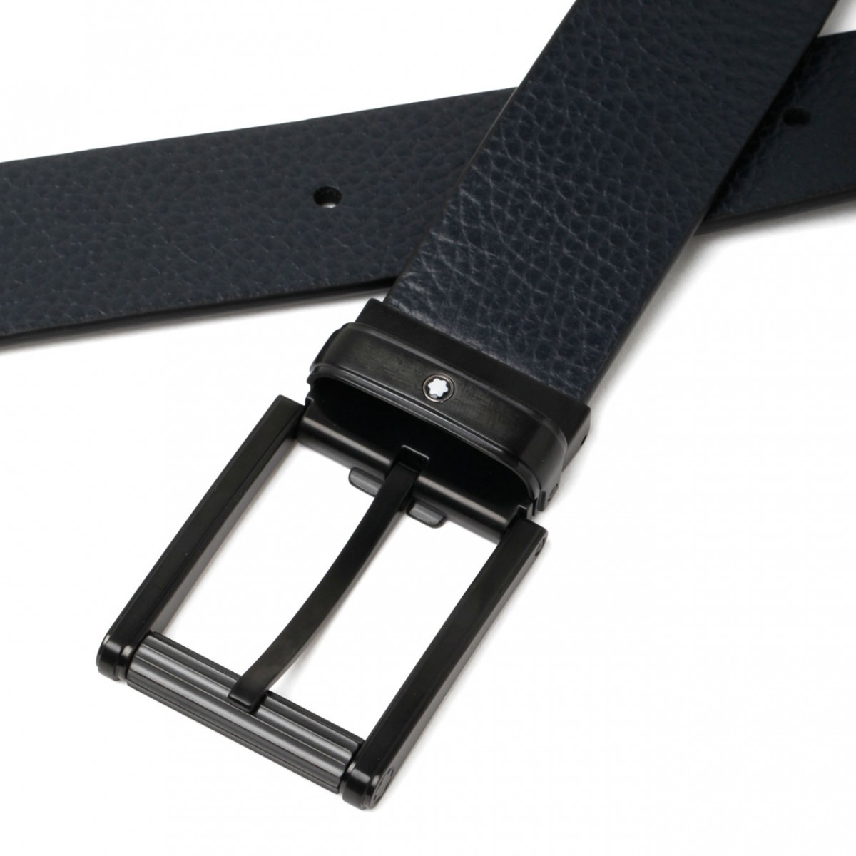 TOM FORD debossed-logo buckle belt - Black