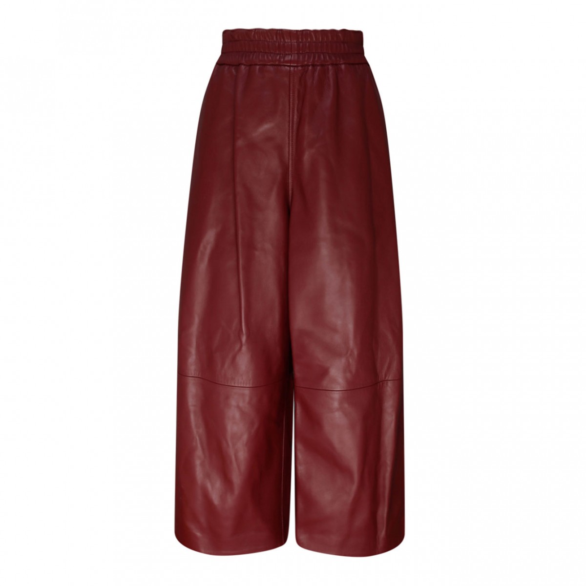 Bordeaux Cropped Trousers