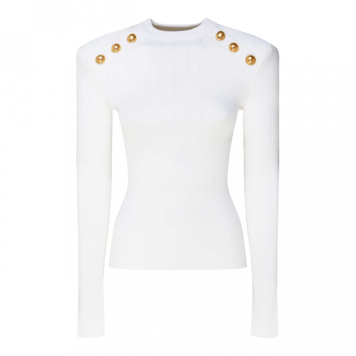 White and hotsell gold jumper