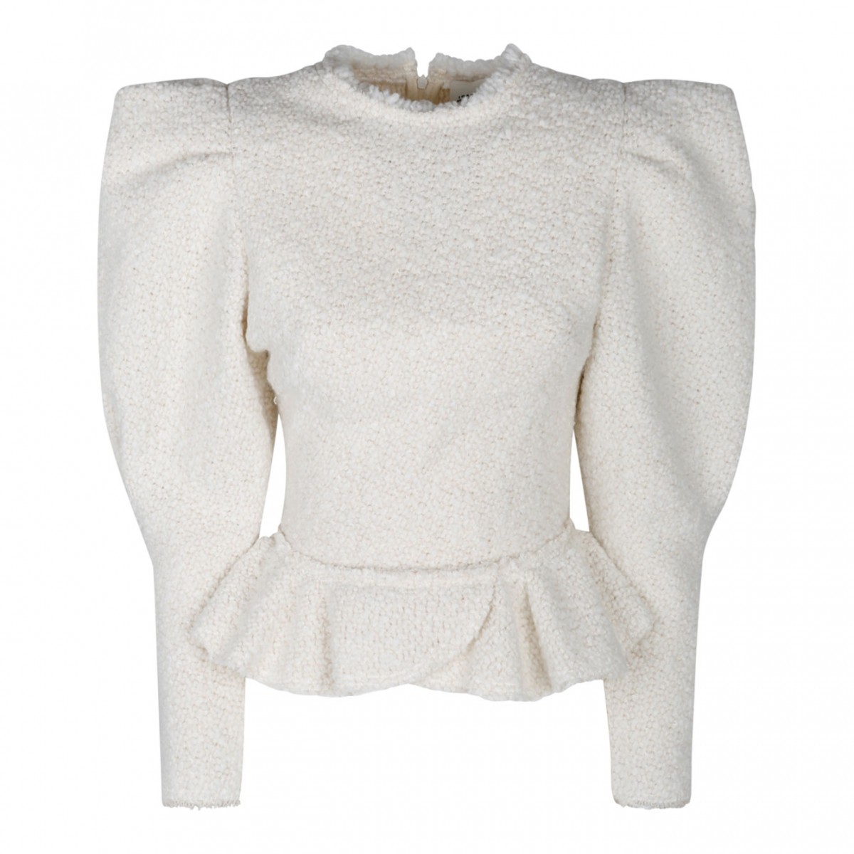 Ecru Giamili Tweed Jumper