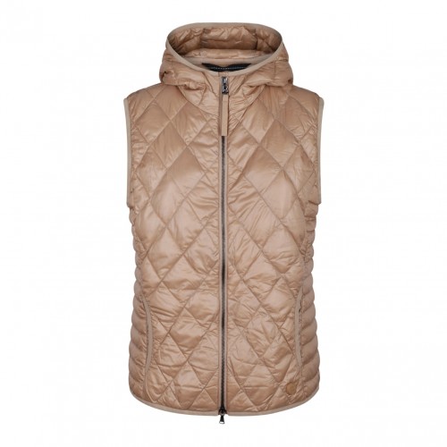 Beige Lightweight Down Vest