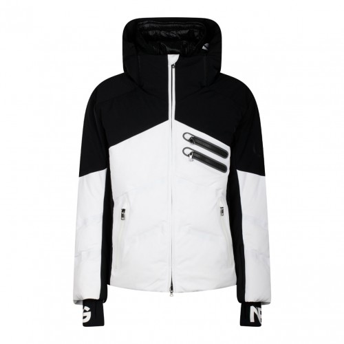 White and Black Ski Jacket| COLOGNESE 1882