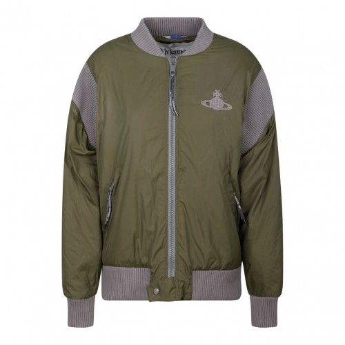 Military Green Bomber Jacket