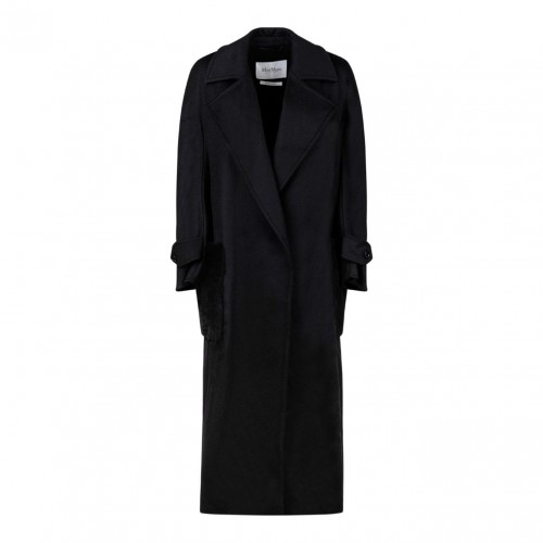 Black Cashmere Coat