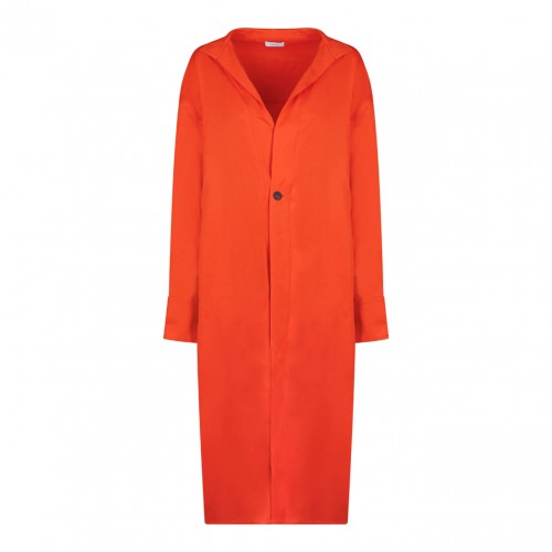 Chemisier Orange Dress