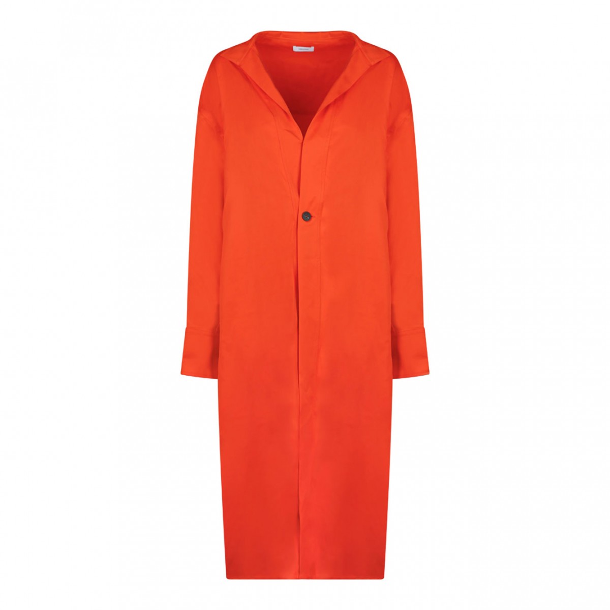 Chemisier Orange Dress