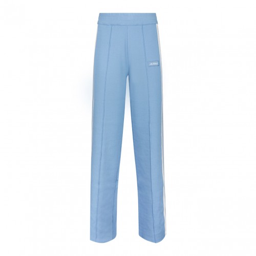 Light Blue Knitted Trousers