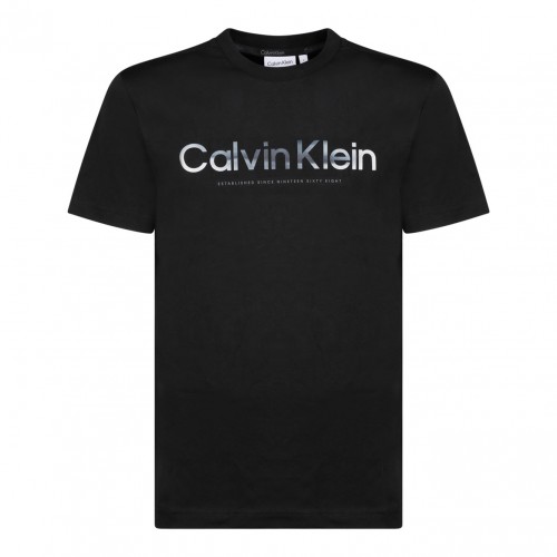 Black Logo Print T-Shirt