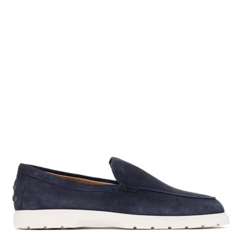 Dark Blue Rich Suede Loafer