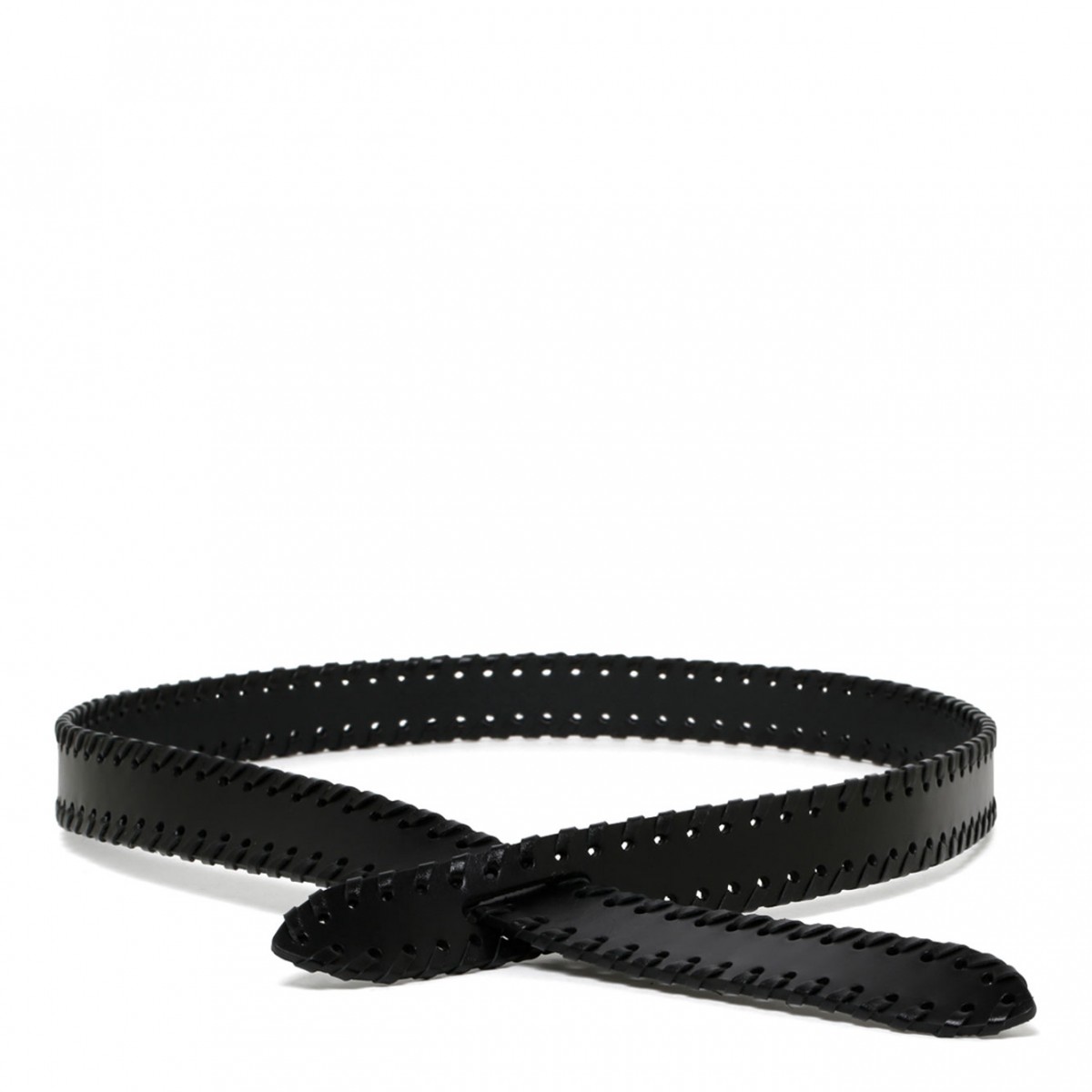 Black Lecce Belt