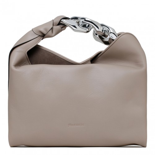 Taupe Small Hobo Bag