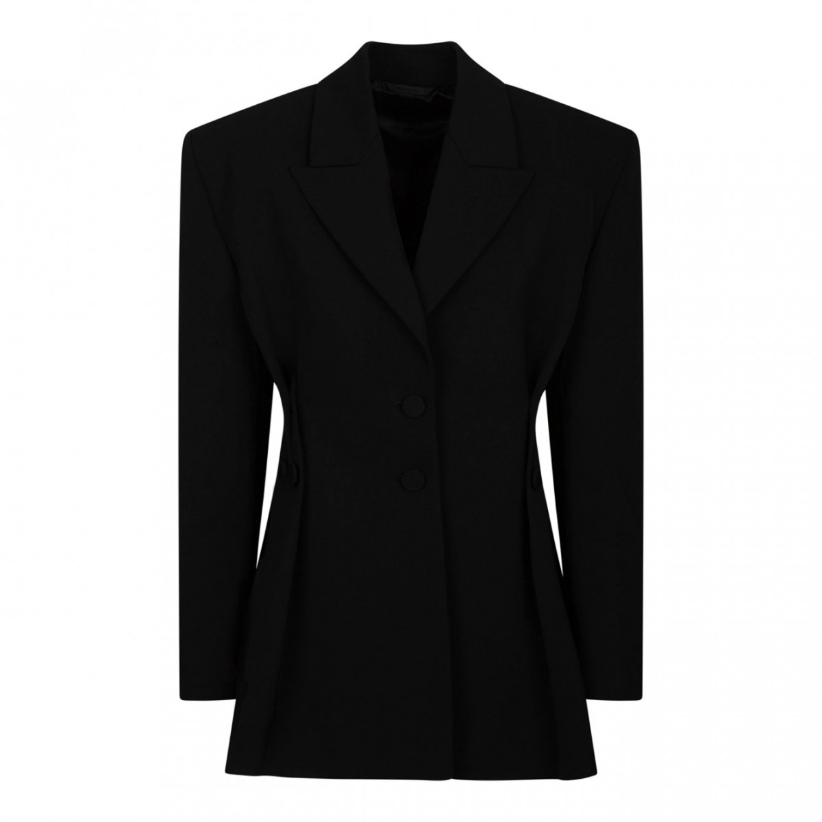 Black Virgin Wool Blazer