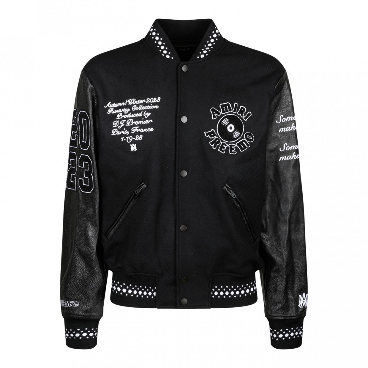 Black Varsity Jacket