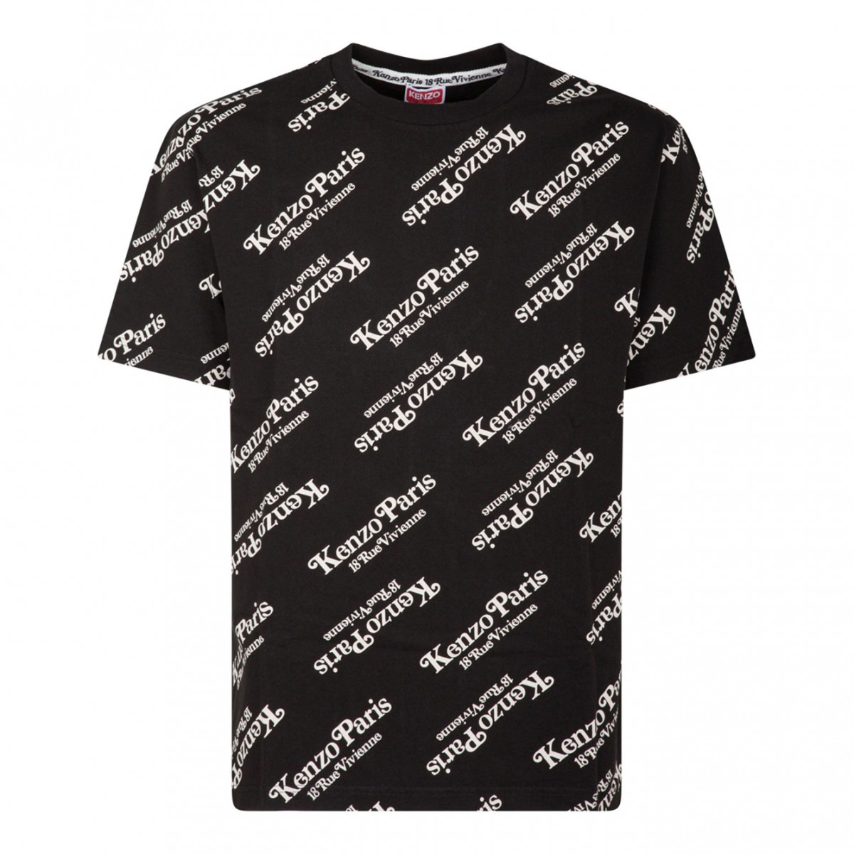 Black Logo Print T-Shirt