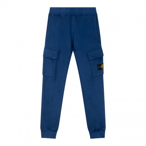 Blue Cargo Trousers