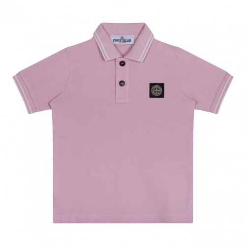 Pink Half Sleeve Polo Shirt