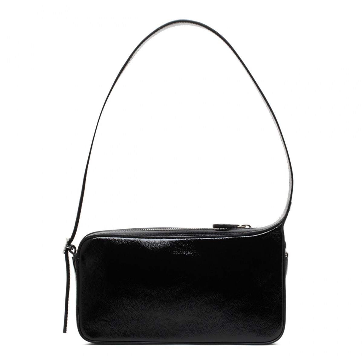 Black One Racer Shoulder Bag