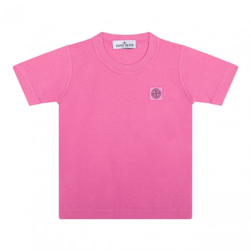 Fuchsia Cotton T-Shirt