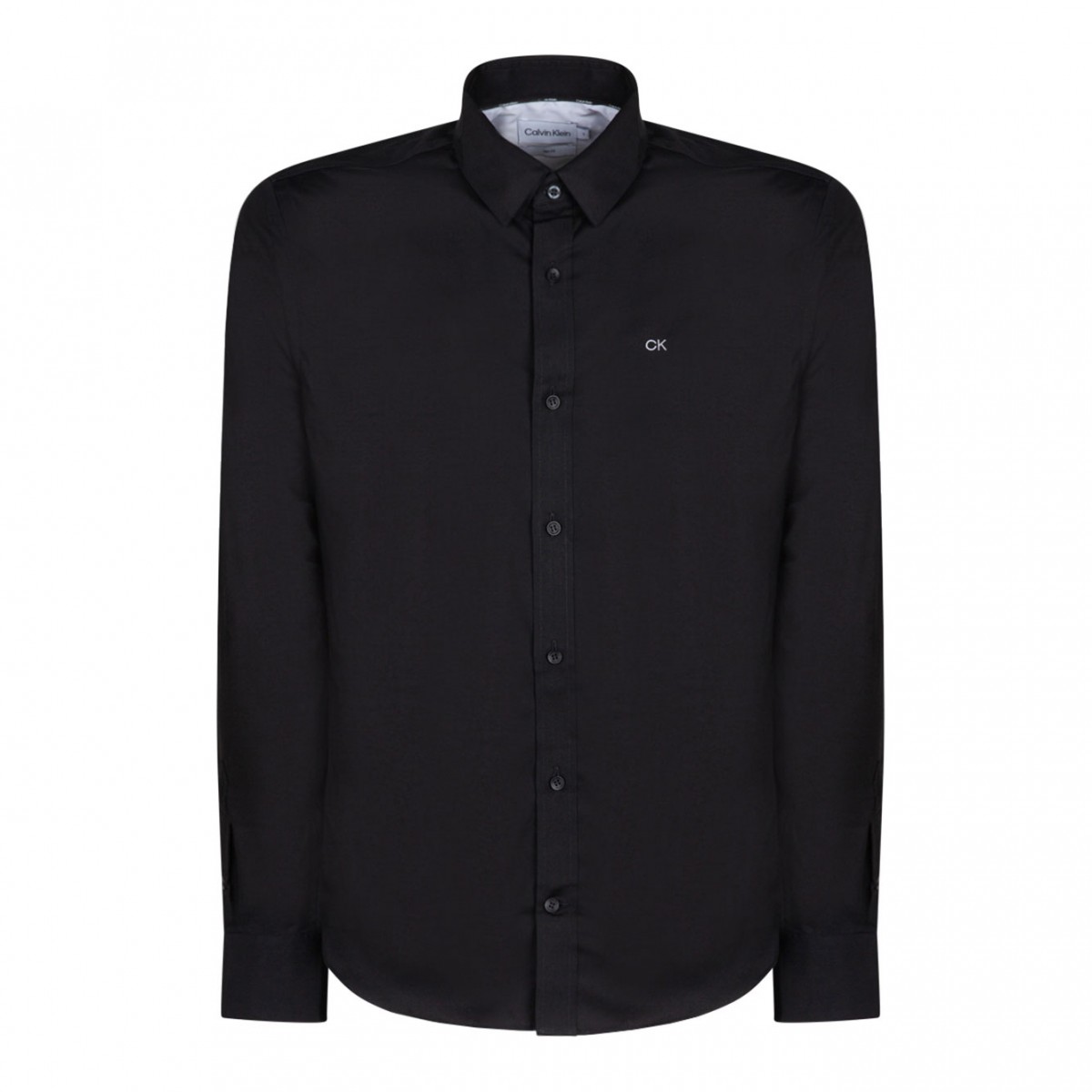 Black Monogram Embroidered Shirt