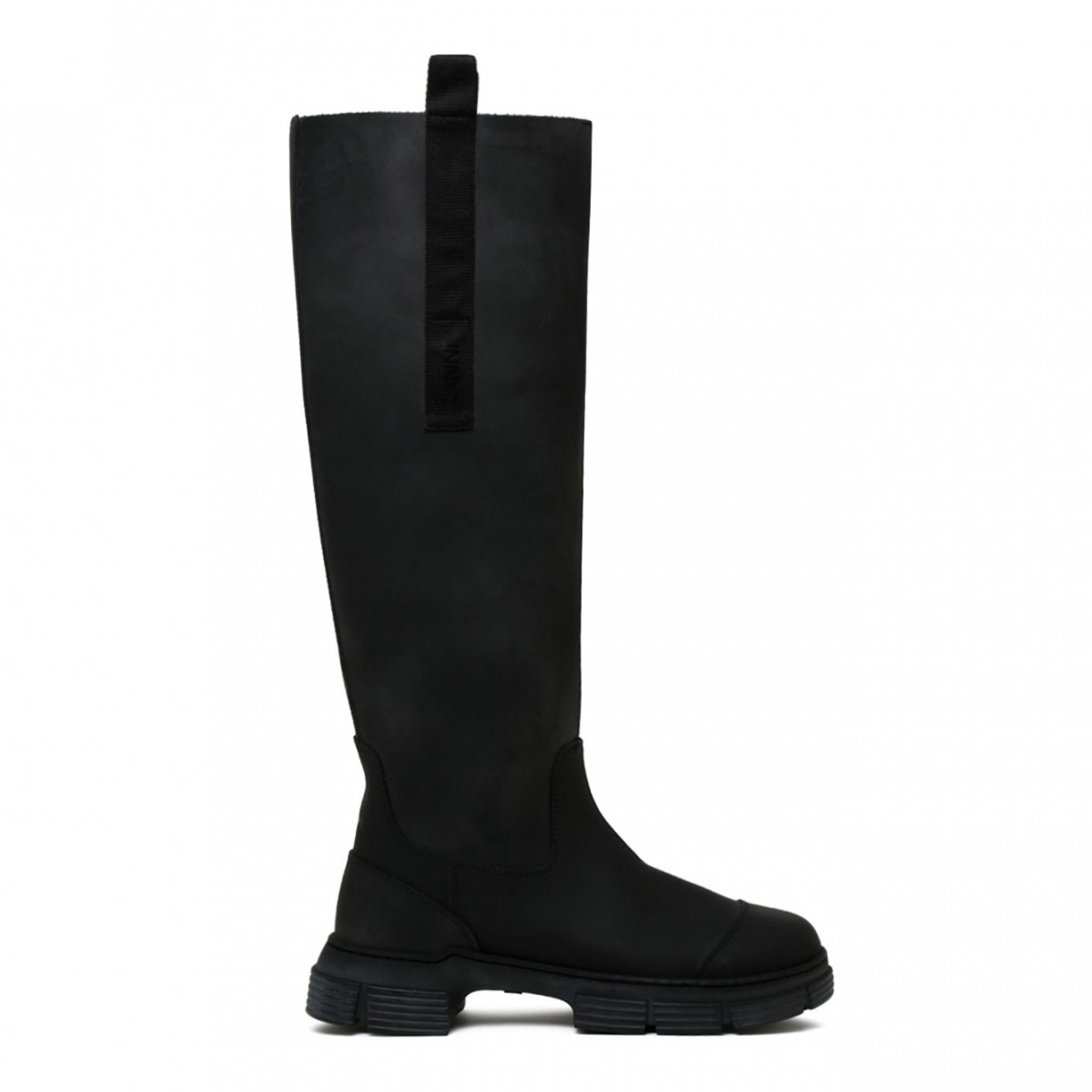 Black Country Knee High Boots