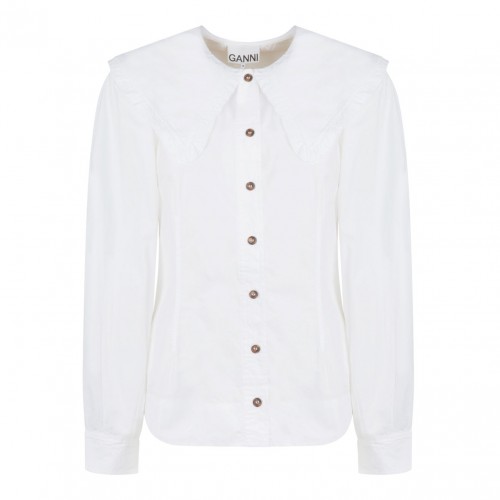 White Buttoned Blouse