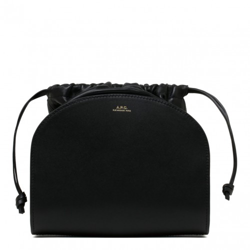 Black Demi Lune Pochon Bag