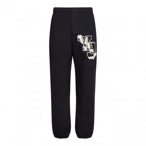 Black Graphic Pants