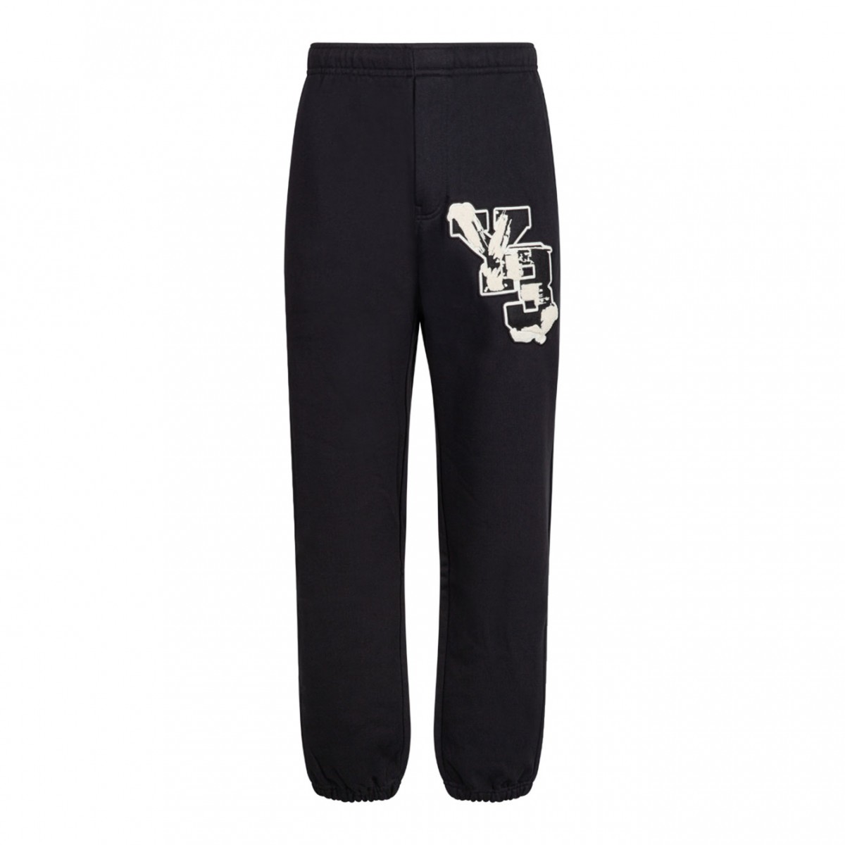 Black Graphic Pants