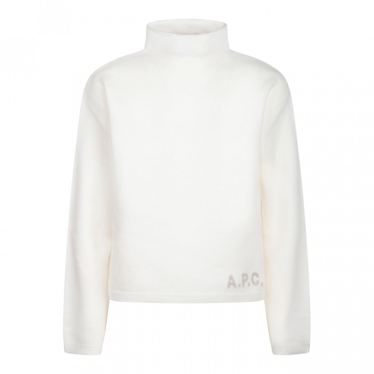 Ivory White Wool Jumper