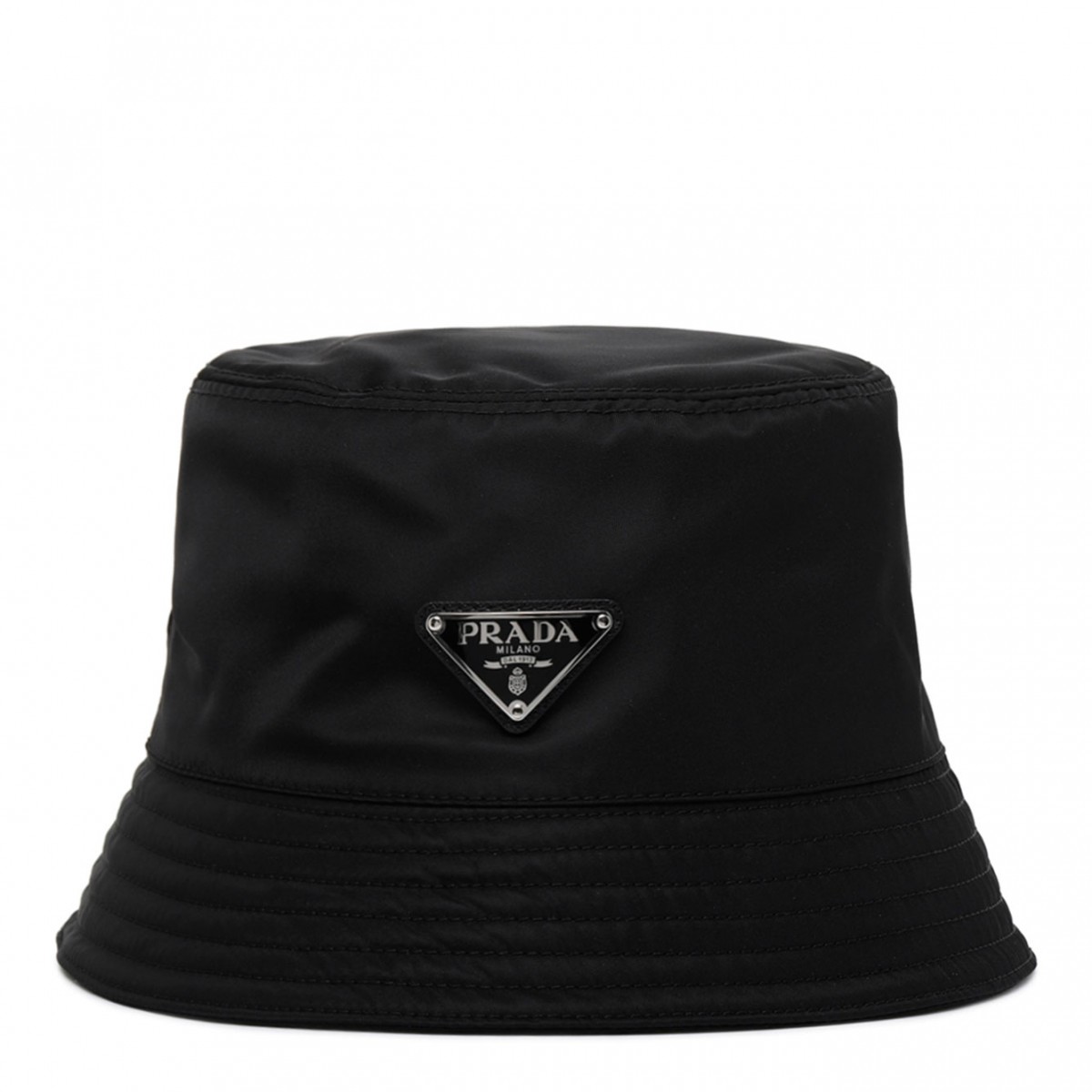 Black Re-Nylon Bucket Hat