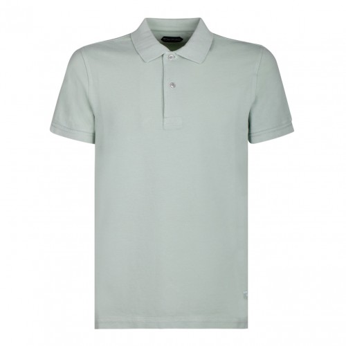 Pale Mint Tennis Piquet Polo