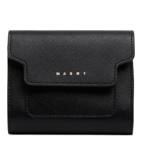 Marni Black Saffiano...