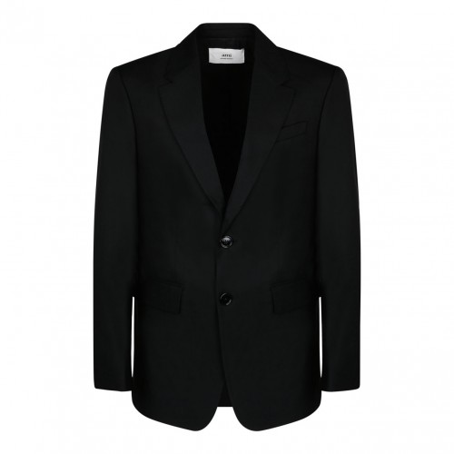 P.A.R.O.S.H. notched-lapel single-breasted blazer - Black