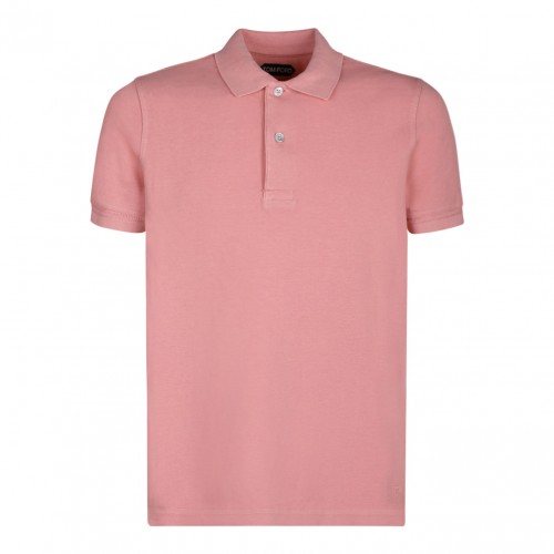 Pink Tennis Piquet Polo