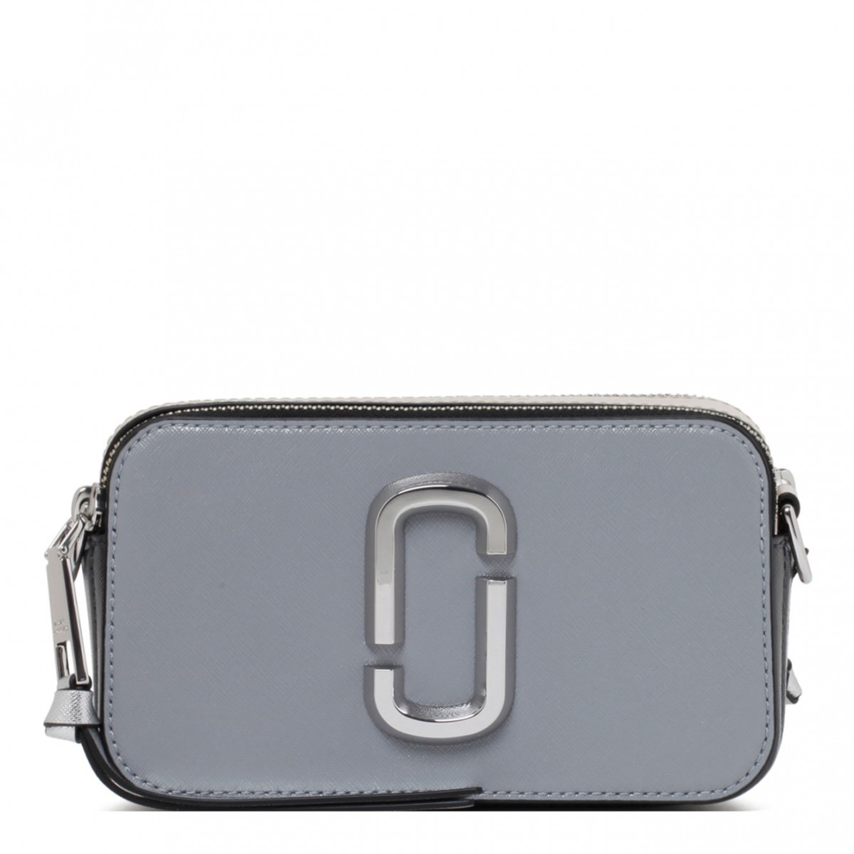 Snapshot Wolf Grey Saffiano Shoulder Bag