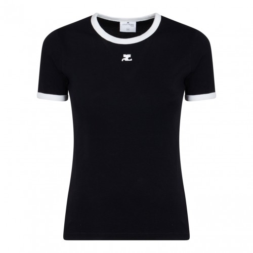 Black Logo Patch T-Shirt