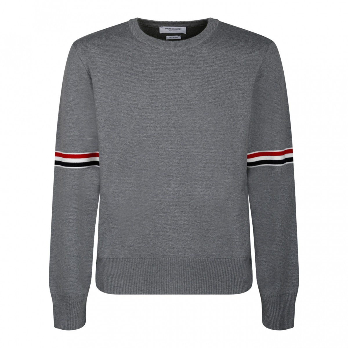 Light Grey Milano Stripe Pullover